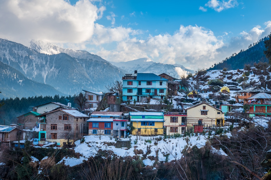 Old Manali Post Snowfall