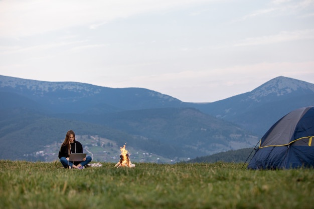 Camping Bonfire